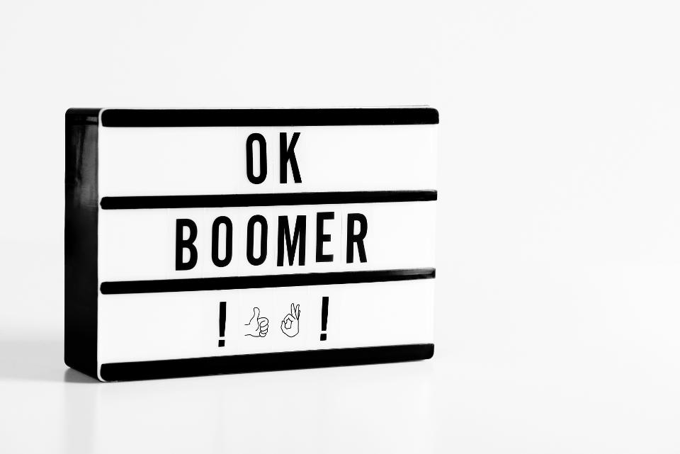 天辰平台开户 品牌应该避免使用“OK Boomer”这个词吗?