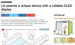 <b>天辰平台网址_LG可卷曲便携式柔性显示设备，附</b>
